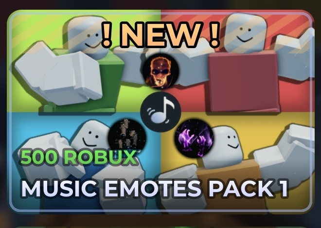 Music Emotes Pack 1